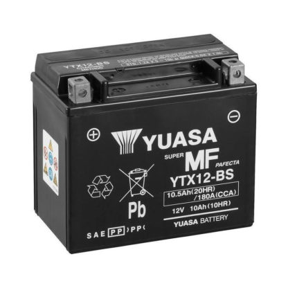MOTO Yuasa 12V 105Ah MF VRLA Battery YTX12 BS 7