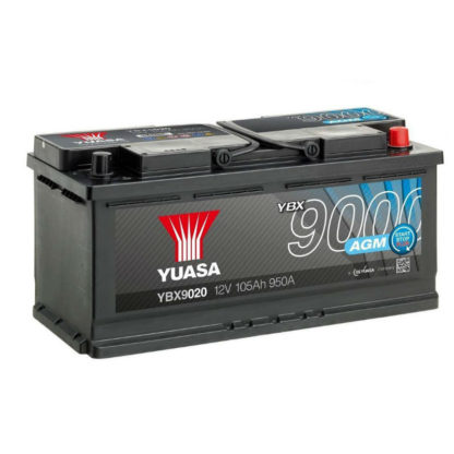 Yuasa 12V 105Ah AGM Start Stop Plus Battery YBX9020 7