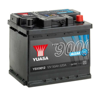 Yuasa 12V 50Ah AGM Start Stop Plus Battery YBX9012 1 7