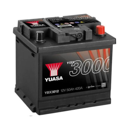 Yuasa 12V 50Ah SMF Battery YBX3012 7