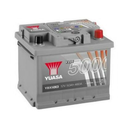 Yuasa 12V 50Ah Silver High Performance Battery YBX5063 7