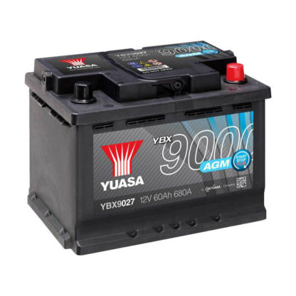 Yuasa 12V 60Ah AGM Start Stop Plus Battery YBX9027 1 7