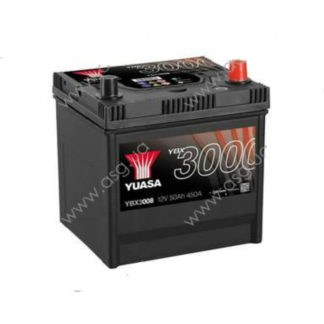 Yuasa 12V 60Ah SMF Yuasa 12V 50Ah SMF Battery Japan YBX3008 7