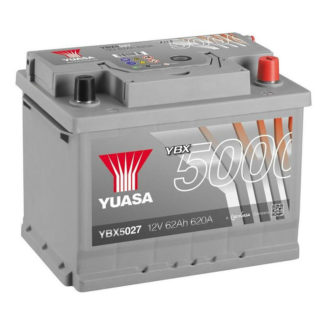 Yuasa 12V 62Ah Silver High Performance Battery YBX5027 1 7